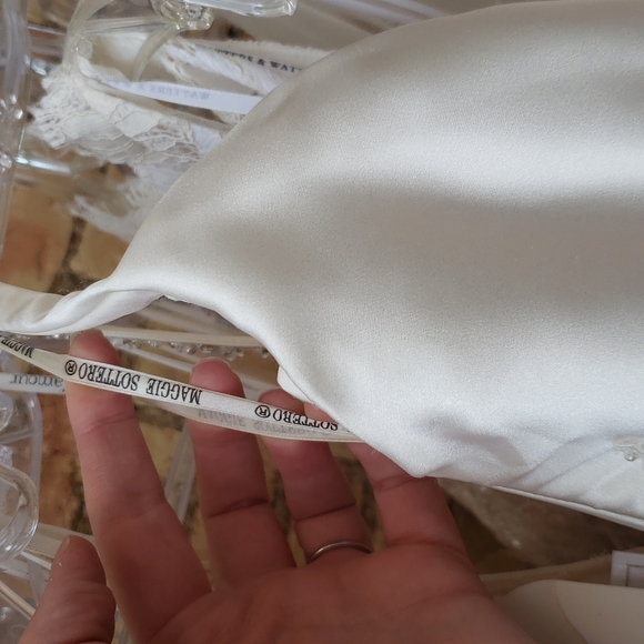 Silky satin Maggie Sottero gown - Picture 7 of 7